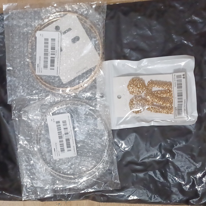 Bundle Of 3 Pairs Of Gold And Silver Colored Earrings